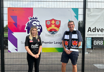 Marketing partnership with Cambridge City FC finalised!